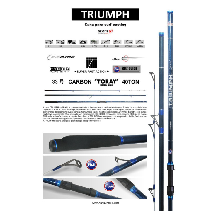 CAÑA AKAMI TRIUMPH SPECIAL 4203